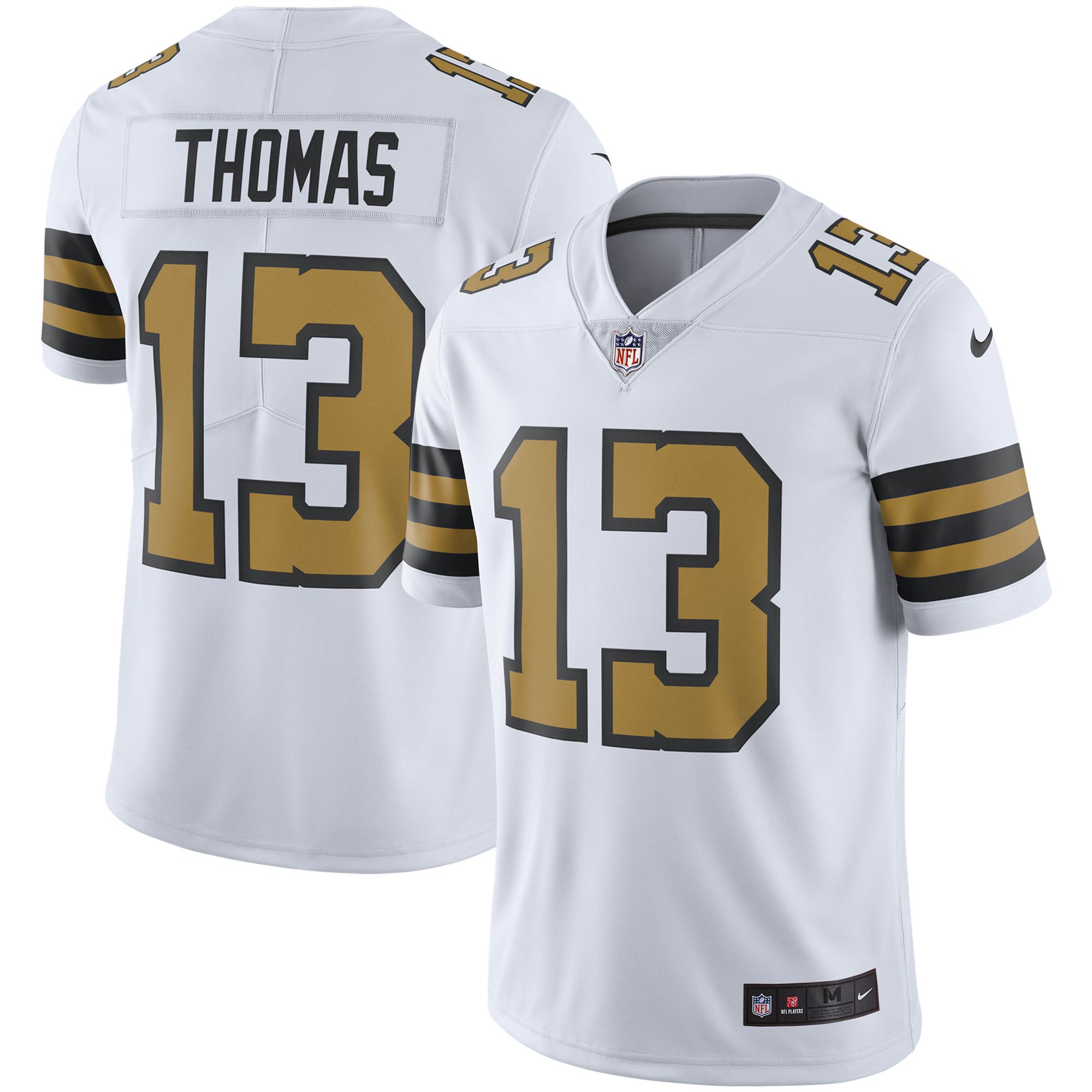 Michael Thomas New Orleans Saints Nike Vapor Untouchable Limited Player Jersey - Black/White