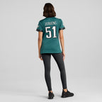 Cam Jurgens Philadelphia Eagles Nike Women's Team Game Jersey - Midnight Green