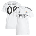 Los Merengues adidas Women's 2024/25 Home Replica Custom Jersey - White