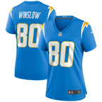Kellen Winslow Los Angeles Chargers Nike Women's Game Retired Player Jersey - Powder Blue/Navy