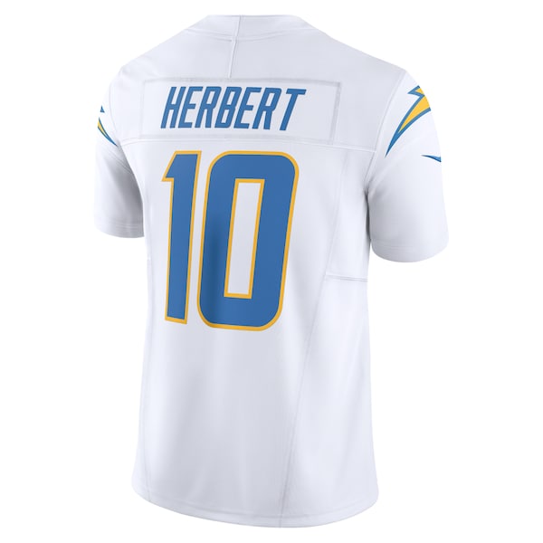 Justin Herbert Los Angeles Chargers Nike Vapor F.U.S.E. Limited Jersey - White/Navy/Powder Blue/Royal