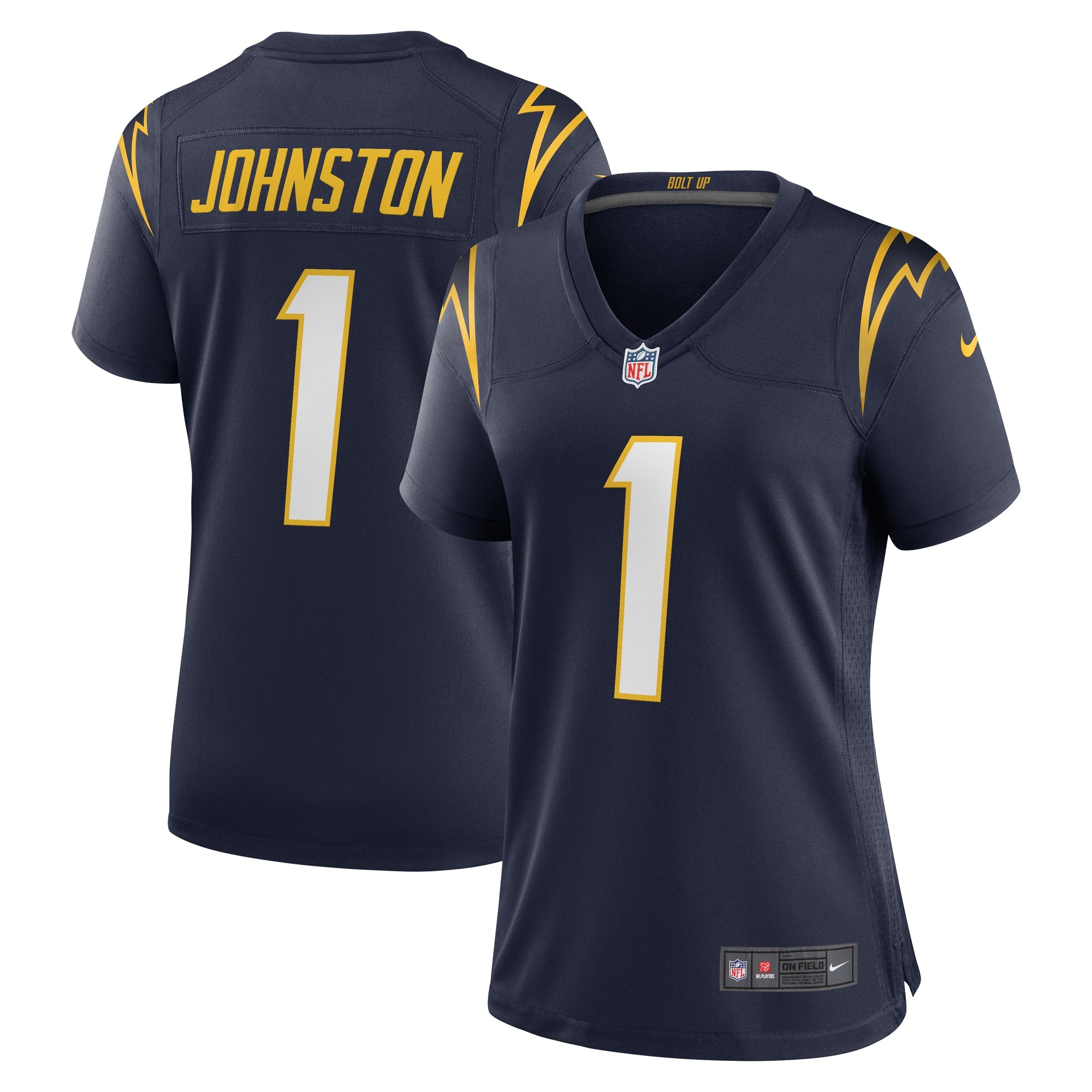 Quentin Johnston Los Angeles Chargers Nike Women's Alternate Game Jersey - Royal/Navy