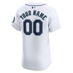 Seattle Mariners Nike Home Elite Custom Jersey - White