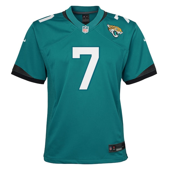 Brian Thomas Jr. Jacksonville Jaguars Nike Youth Team Game Jersey - Teal