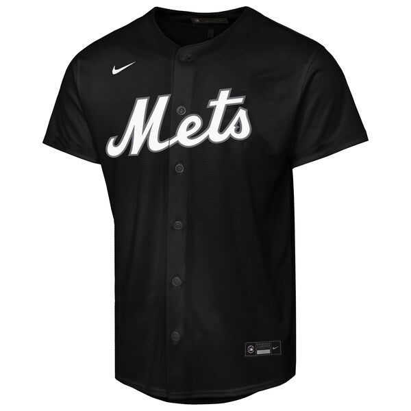 Juan Soto New York Mets Nike  Youth Replica Fashion Jersey - Black