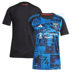 San Jose Earthquakes adidas Women's 2025 Headliner Replica Jersey - Black