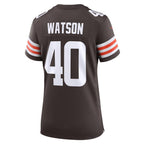 Nathaniel Watson Cleveland Browns Nike Women's  Game Jersey -  Brown