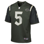 Garrett Wilson New York Jets Nike Youth 2025 Rivalries Collection Game Jersey - Gotham Green