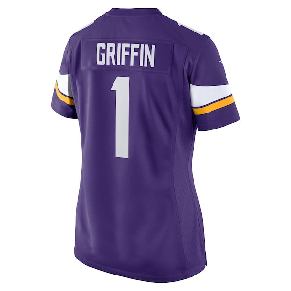 Shaquill Griffin Minnesota Vikings Nike Women's Team Game Jersey -  Purple