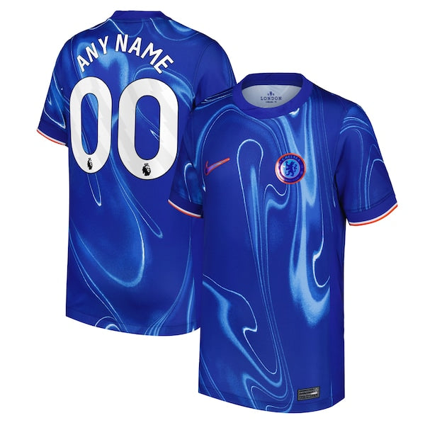 Chelsea Nike Youth 2024/25 Home Custom Replica Jersey - Blue