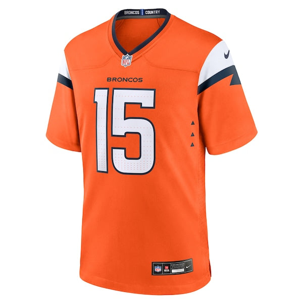 Nik Bonitto Denver Broncos Nike Team Game Jersey -  Orange