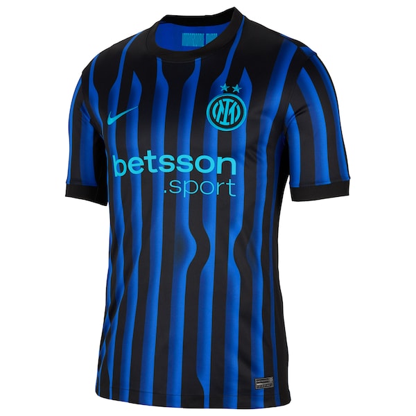 Inter Milan Nike 2025/26 Home Replica Jersey - Blue/Aqua