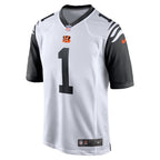 Ja'Marr Chase Cincinnati Bengals Nike Alternate Game Player Jersey - White