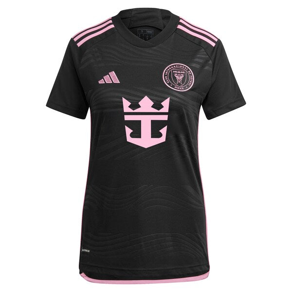 Inter Miami CF adidas Women's 2024 La Noche Replica Custom Jersey - Black