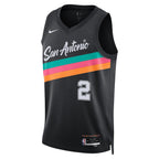 Dylan Harper San Antonio Spurs Nike Youth 2025/26 City Edition Swingman Jersey - Black