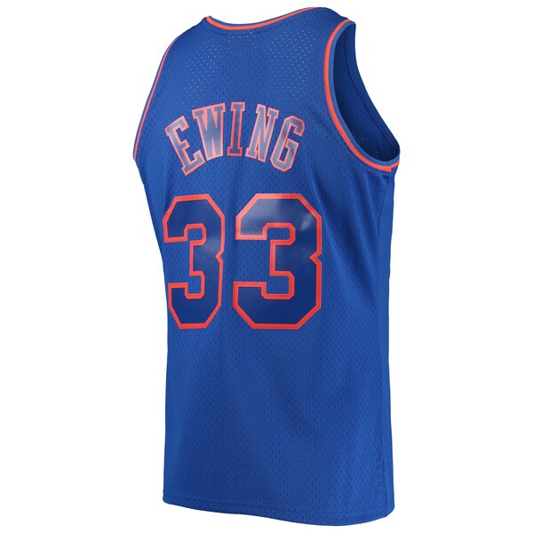 Patrick Ewing New York Knicks 1996/97 Hardwood Classics Swingman Jersey - Blue