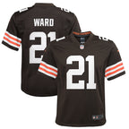 Denzel Ward Cleveland Browns Nike Youth Game Jersey - Brown