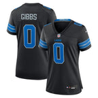 Jahmyr Gibbs Detroit Lions Nike Women's 2nd Alternate Game Player Jersey - Black