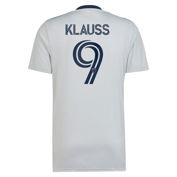 João Klauss St. Louis City SC adidas Youth 2024 The Spirit Kit Replica Jersey - Gray