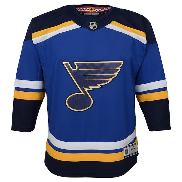 St. Louis Blues Youth Home Premier Jersey - Blue