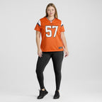 Dre Greenlaw Denver Broncos Nike Women's Team Game Jersey -  Orange