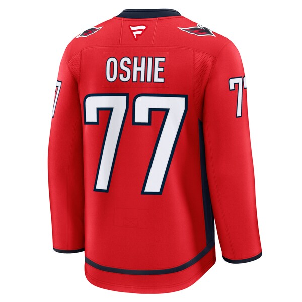 TJ Oshie Washington Capitals  Home Premium Jersey - Red/Black