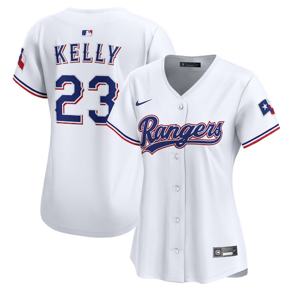 Merrill Kelly Texas Rangers Nike Women's Home Limited Player Jersey - White