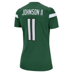 Jermaine Johnson II New York Jets Nike Women's Game Jersey - Gotham Green/White