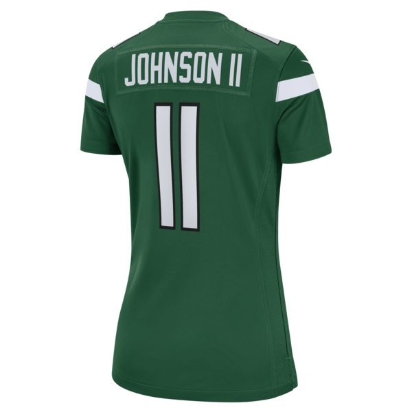 Jermaine Johnson II New York Jets Nike Women's Game Jersey - Gotham Green/White