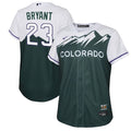 Kris Bryant Colorado Rockies Nike Youth 2022 City Connect Replica Player Jersey - Green