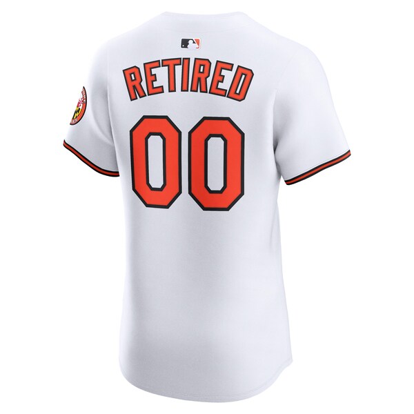 Baltimore Orioles Nike  Home Elite Pick-A-Player Retired Roster Jersey - White