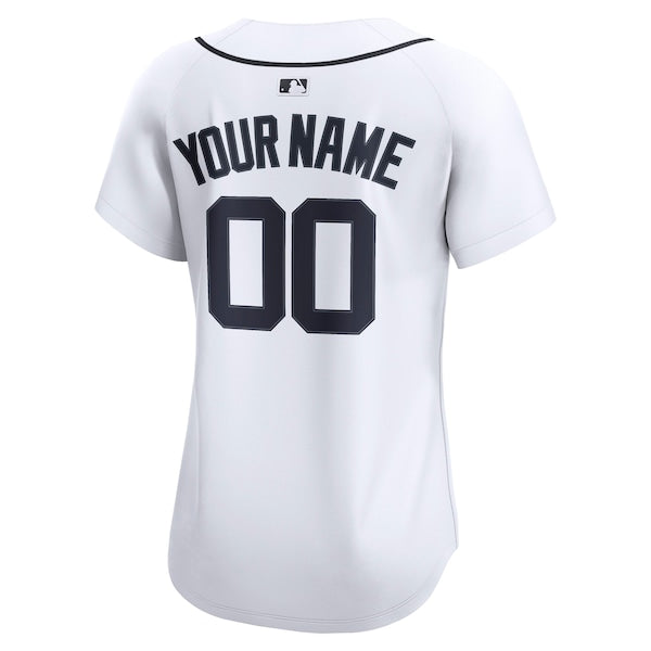 Detroit Tigers Nike Women's Home Limited Custom Jersey - White