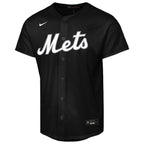 Juan Soto New York Mets Nike  Youth Lights Out Replica Player Jersey - Black