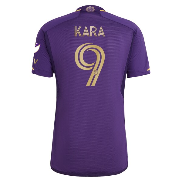 Ercan Kara Orlando City SC adidas 2024 The Wall Kit Authentic Player Jersey - Purple