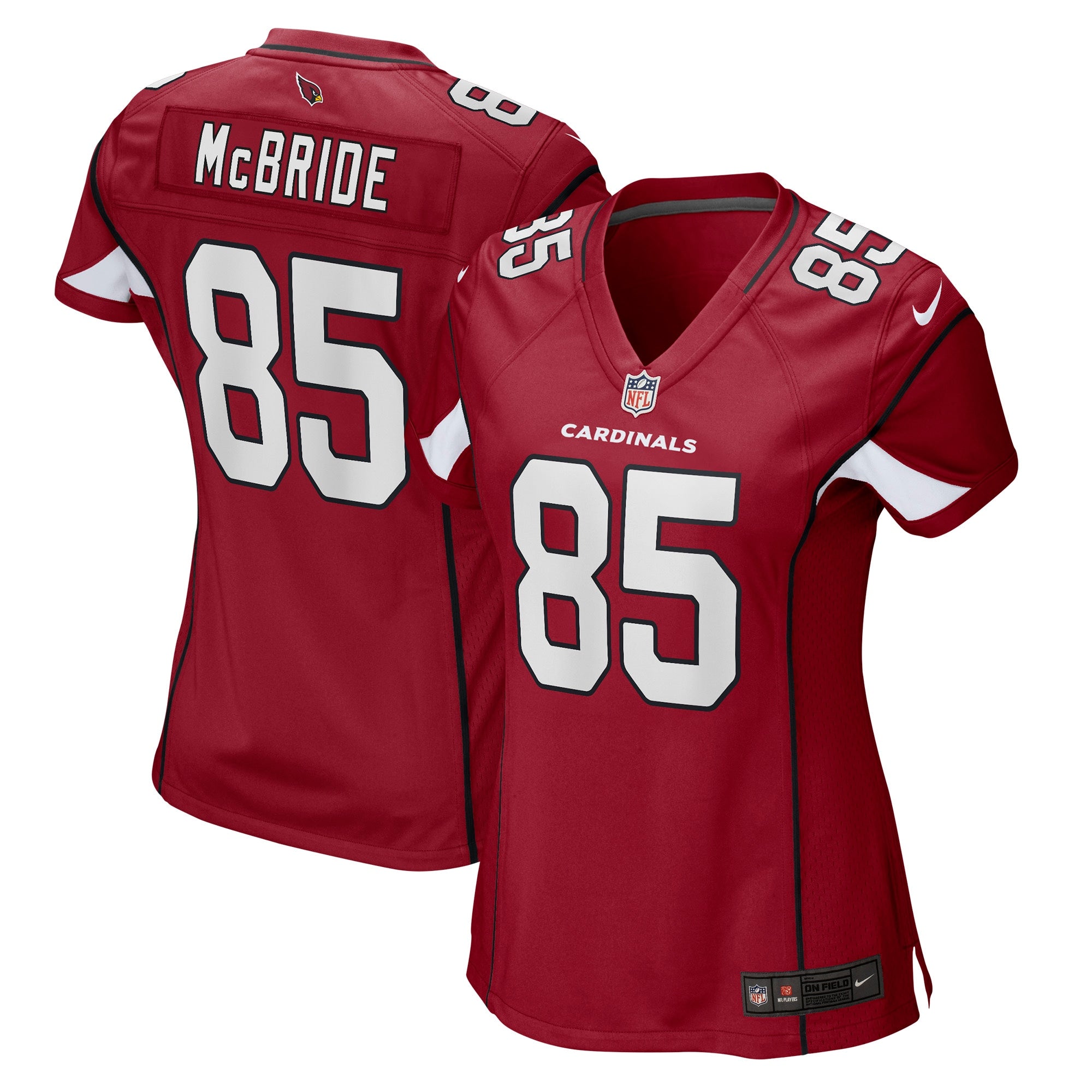 Trey McBride Arizona Cardinals Nike Women's Alternate Game Jersey -  Black/Cardinal/White