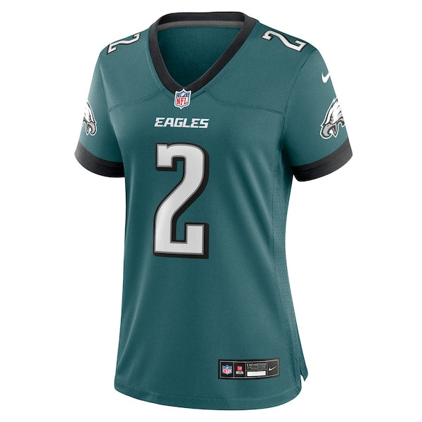 Jahan Dotson Philadelphia Eagles Nike Women's Team Game Jersey - Midnight Green