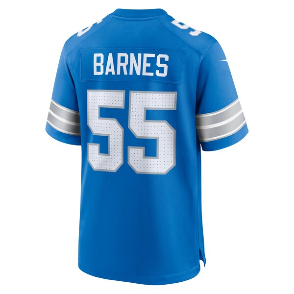 Derrick Barnes Detroit Lions Nike Team Game Jersey -  Blue