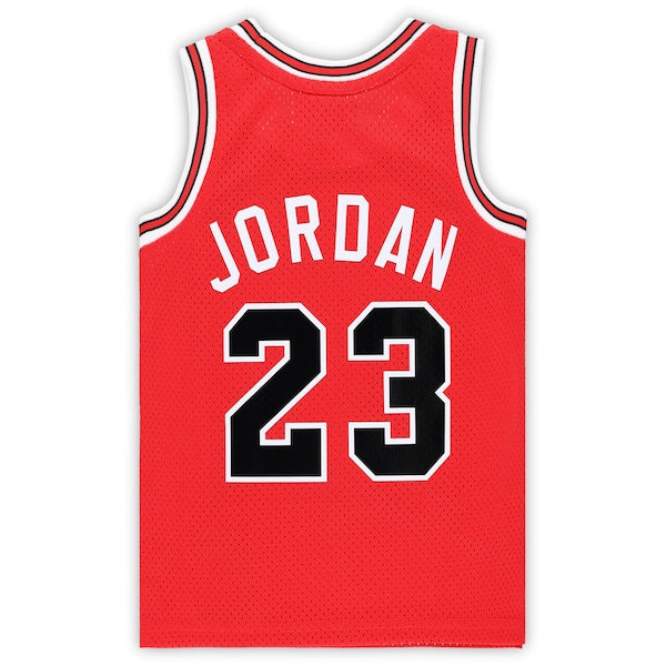 Michael Jordan Chicago Bulls Toddler Hardwood Classics 1984/85 Authentic Swingman Jersey - Red