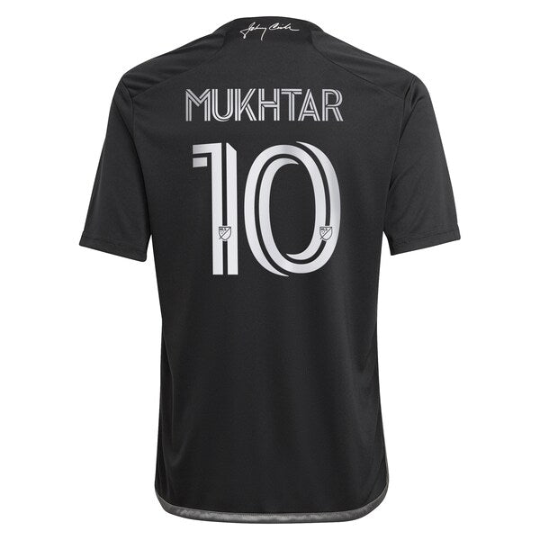 Hany Mukhtar Nashville SC adidas Youth 2024 Man In Black Kit Replica Player Jersey - Black