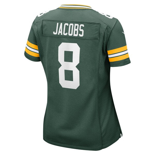 Josh Jacobs Green Bay Packers Nike Women's Team Game Jersey -  Green