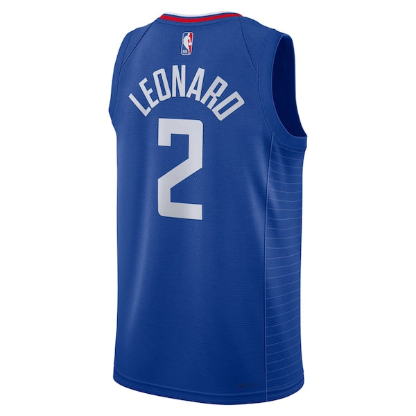 Kawhi Leonard LA Clippers Nike Unisex Swingman Jersey - Icon Edition - Royal/White