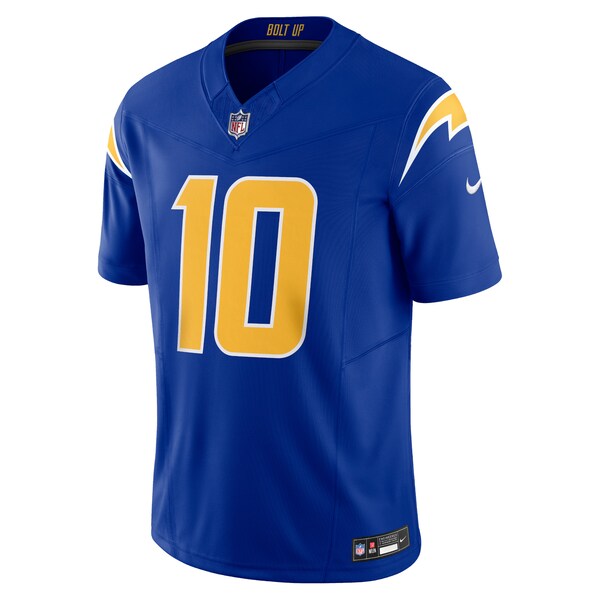Justin Herbert Los Angeles Chargers Nike Vapor F.U.S.E. Limited Jersey - Royal/Navy/Powder Blue/White