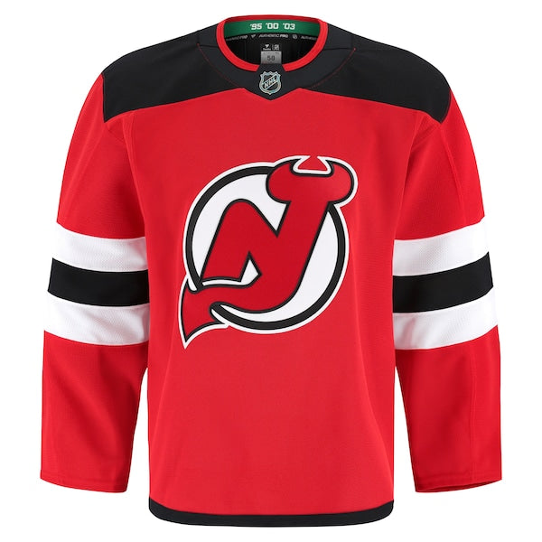 New Jersey Devils  Home Authentic Pro Jersey - Red