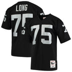 Howie Long Las Vegas Raiders 1983 Authentic Throwback Retired Player Jersey - Black