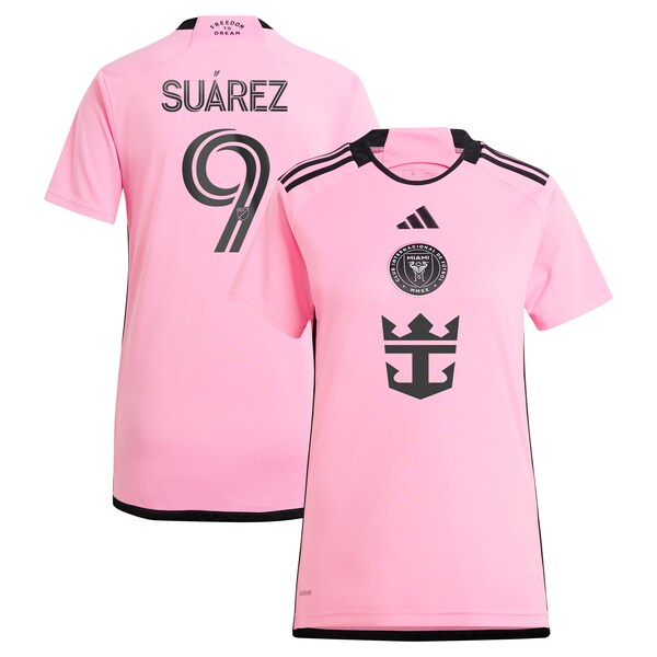 Luis Suárez Inter Miami CF adidas Women's 2024 2getherness Replica Player Jersey - Pink