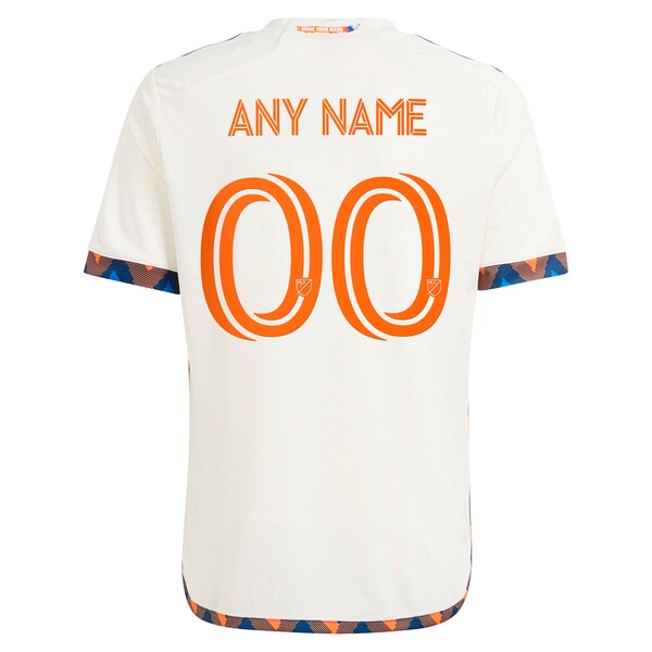 FC Cincinnati adidas Youth 2024 The Canvas Kit Replica Custom Jersey - White