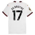 Kevin De Bruyne Manchester City Puma 2023/24 Away Authentic Jersey - White