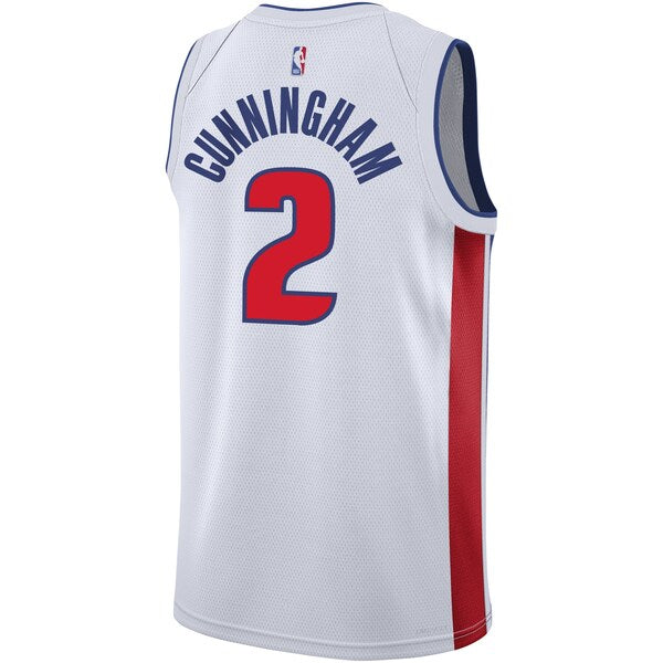 Cade Cunningham Detroit Pistons Nike Youth Swingman Jersey - Association Edition - White
