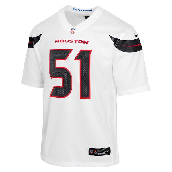 Will Anderson Jr. Houston Texans Nike Youth Game Jersey - White