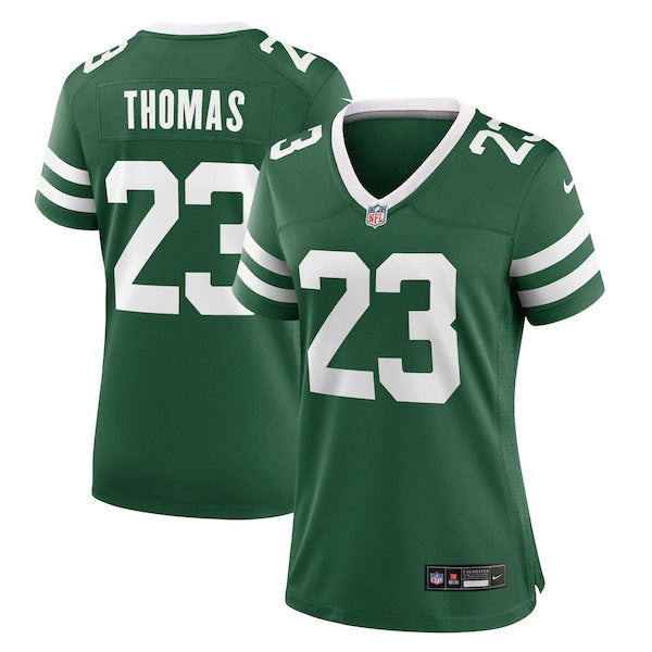 Azareye'h Thomas New York Jets Nike Women's Team Game Jersey - Legacy Green